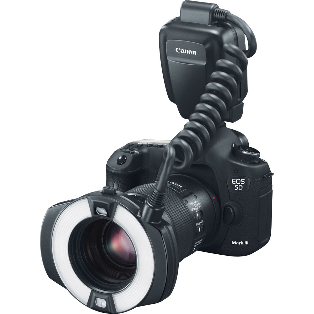 Canon MR-14EX II Macro Ring Lite Flash 9389B002 - 7PC Accessory Bundle