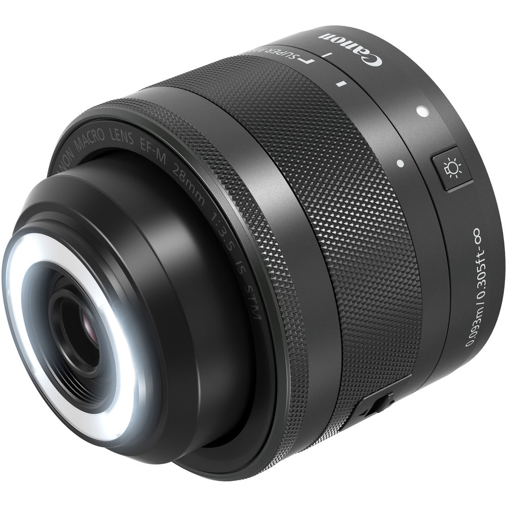 Canon EF-M 28mm f/3.5 Macro IS STM Lens - 1362C002