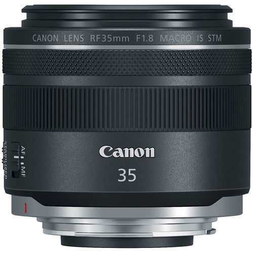 Canon RF 35mm f/1.8 IS Macro STM Lens - 12PC Accessory Bundle