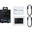 Samsung 2TB T7 Touch Portable SSD (Black) - MU-PC2T0K/WW