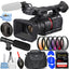 Panasonic AG-CX350 4K Camcorder + 64GB + 6PC Filter Kit + Microphone Bundle