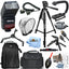 ALL YOU NEED Flash Backpack Tripod Accessory Bundle for Nikon Z 6 Z6 Z 7 Z7 II