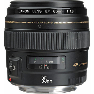 Canon EF 85mm f/1.8 USM Lens - 2519A003