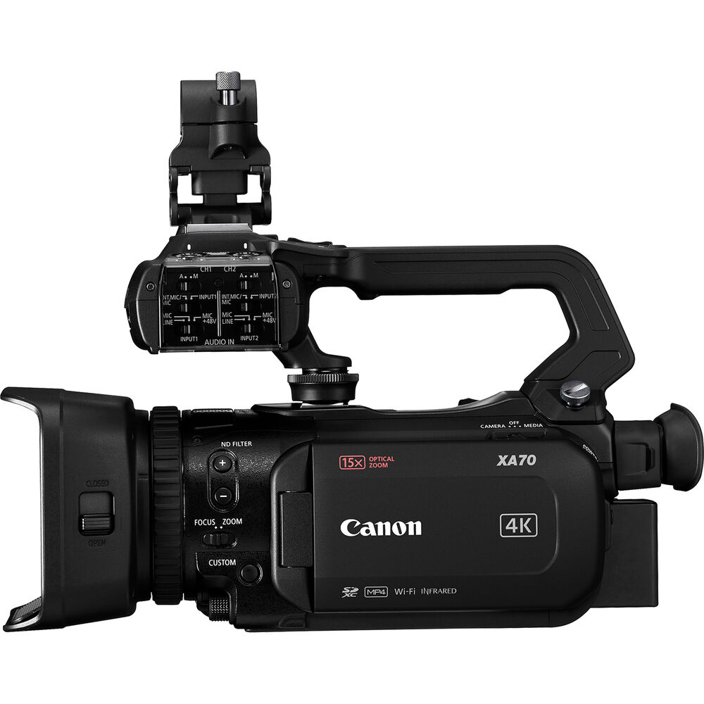 Canon XA70 UHD 4K30 Camcorder with Dual-Pixel Autofocus - 5736C002