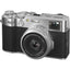 FUJIFILM X100VI Digital Camera (Silver) 16821822 - 12PC Accessory Bundle