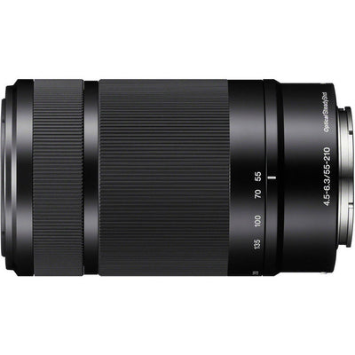 Sony E 55-210mm f/4.5-6.3 OSS Lens (Black) SEL55210/B White Box