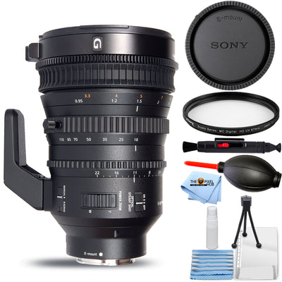 Sony E PZ 18-110mm f/4 G OSS Lens New in White Box  - Essential UV Filter Bundle