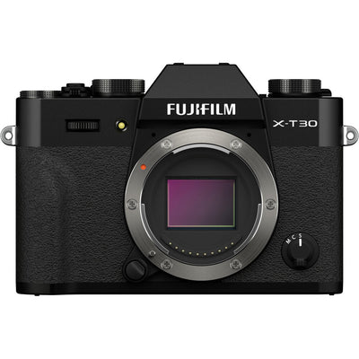 FUJIFILM X-T30 II Mirrorless Camera (Black) 16759615 - 7PC Accessory Bundle