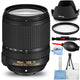 Nikon AF-S DX NIKKOR 18-140mm f/3.5-5.6G ED VR Lens 2213 - 7PC Accessory Bundle Nikon