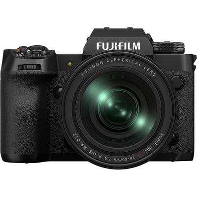 FUJIFILM X-H2 Mirrorless Camera with 16-80mm Lens - 7PC Accessory Bundle