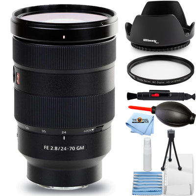 Sony FE 24-70mm f/2.8 GM Lens SEL2470GM - Essential UV Filter Bundle