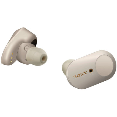 Sony WF-1000XM3 True Wireless Noise-Canceling In-Ear Earphones Silver DEFECTIVE