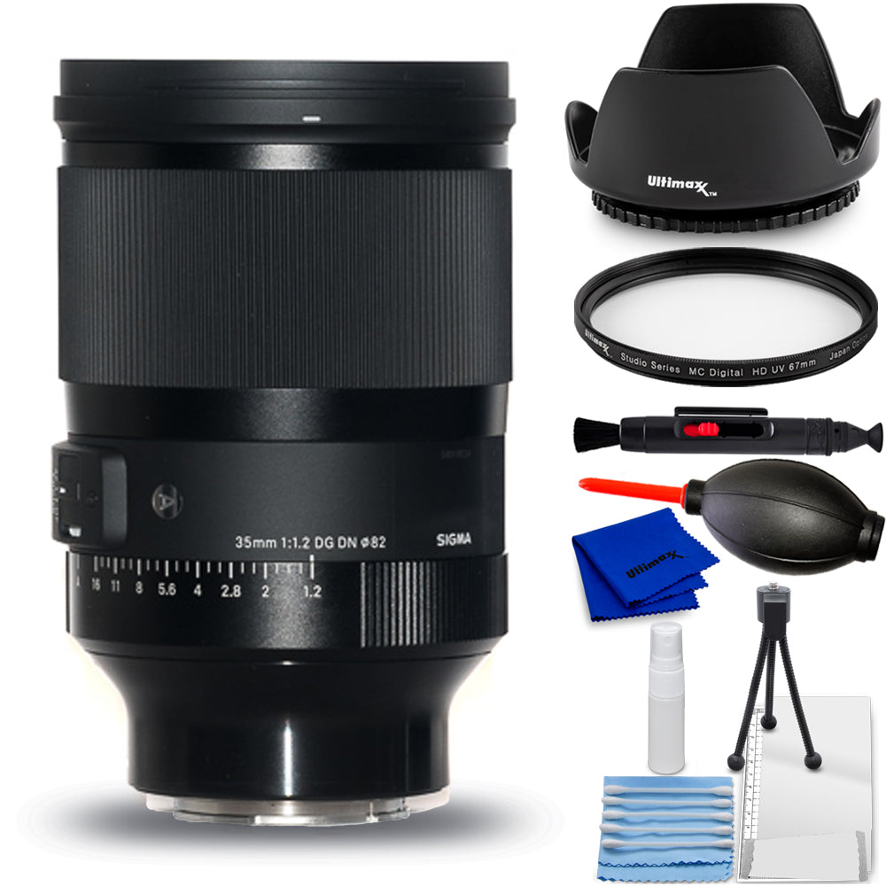 Sigma 35mm f/1.2 DG DN Art Lens for Leica L 341969 - 7PC Accessory Bundle