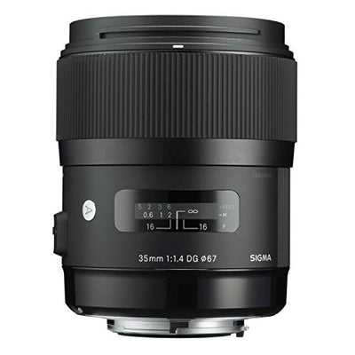 Sigma 35mm f/1.4 DG HSM Art Lens for Sony A DSLR Cameras - 340205