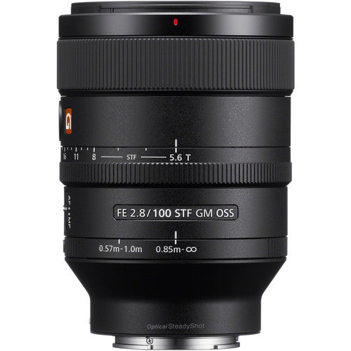 Sony FE 100mm f/2.8 STF GM OSS Lens SEL100F28GM - Essential UV Filter Bundle