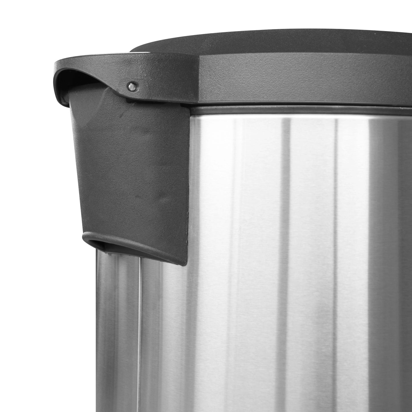 Premium Stainless Steel Trash Compression System Garbage Bin Wastebasket 40L/13G