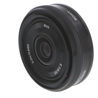 Sony Alpha E-mount 20mm f/2.8 Prime Lens SEL20F28 - 7PC Accessory Bundle