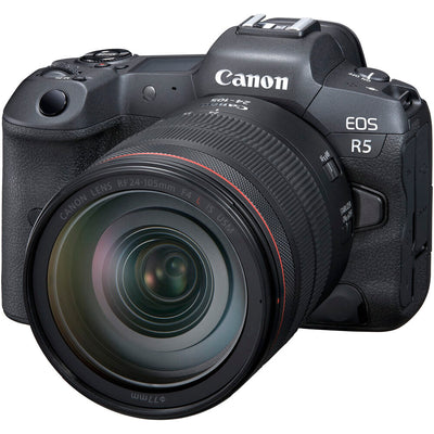 Canon EOS R5 Mirrorless Camera with 24-105mm f/4 Lens - 4147C013