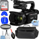 Canon XA60 Professional UHD 4K Camcorder PAL 5733C002 - 8PC Accessory Bundle Canon