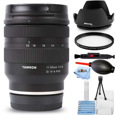 Tamron 11-20mm f/2.8 Di III-A RXD Lens for Sony E AFB060S-700 - UV Filter Bundle