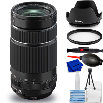 FUJIFILM XF 70-300mm f/4-5.6 R LM OIS WR Lens 16666868 - 7PC Accessory Bundle