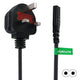 UK PLUG 2-Prong Port AC Power Cord/Cable for PS2 PS3 Slim 6FT 1.8m Generic