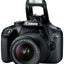 Canon EOS Rebel T100/4000D Camera with 18-55mm DC III Lens + 64GB + Flash Bundle