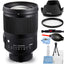 Sigma 35mm f/1.2 DG DN Art Lens for Sony E + UV Filter + Tulip Hood Lens Bundle