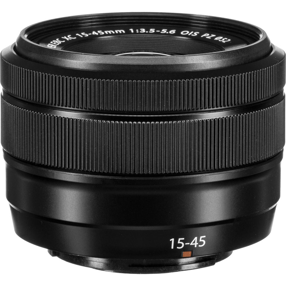 Fujifilm XC 15-45mm f/3.5-5.6 OIS PZ Lens (Black) + UV Filter - New in White Box