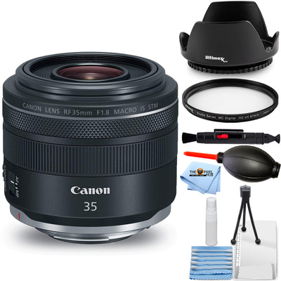 Canon RF 35mm f/1.8 IS Macro STM Lens 2973C002 + UV Filter Bundle