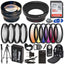 Ultimate 58MM Accessory Kit for Canon EOS Rebel SL2 SL3 T6i T6s T7i T8i 4000D