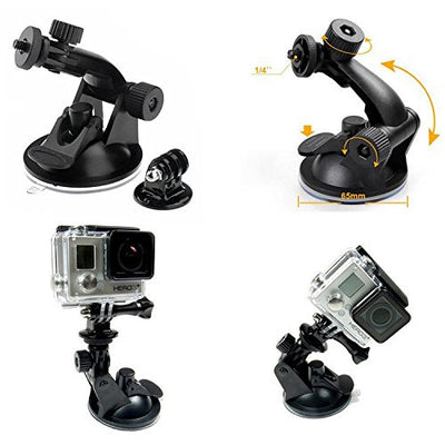 Mini Suction Cup Attach Cars Glass Boats Motorcycles for GoPro HERO10 9 8 7 6 5