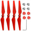 2 Pairs Red 9450 9" Self-Tightening Propeller For DJI Phantom 4