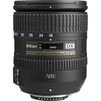 Nikon AF-S DX NIKKOR 16-85mm f/3.5-5.6G ED VR Lens - 2178