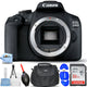 Canon EOS 2000D/Rebel T7 DSLR Camera - Essential 32GB Gadget Bag Bundle Canon