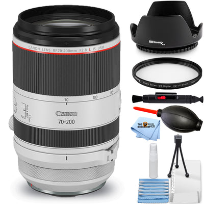 Canon RF 70-200mm f/2.8L IS USM Lens 3792C002 - Essential UV Filter Bundle