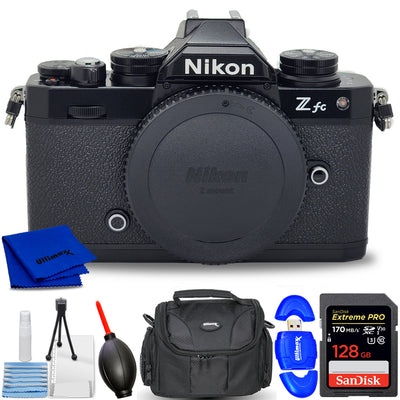 Nikon Zfc Mirrorless Camera (Body Only, Black) 1671 - 7PC Accessory Bundle