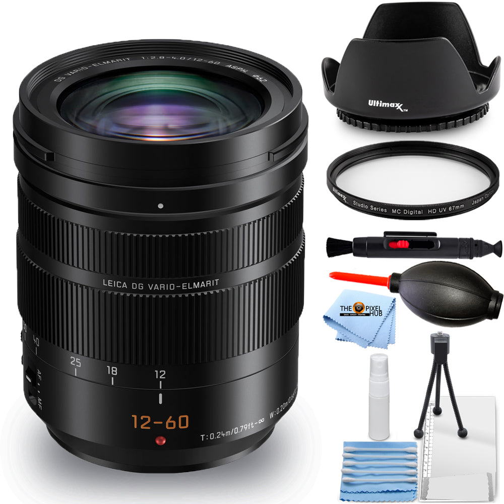 Panasonic Leica DG Vario-Elmarit 12-60mm f/2.8-4 ASPH POWER O.I.S. Lens - UV Kit