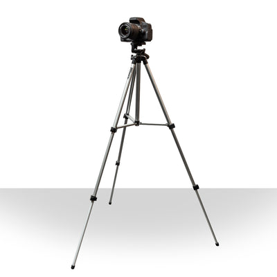 50 Inch Full Size Tripod with Leveler Adjust & Carrying Case for DSLR Cameras
