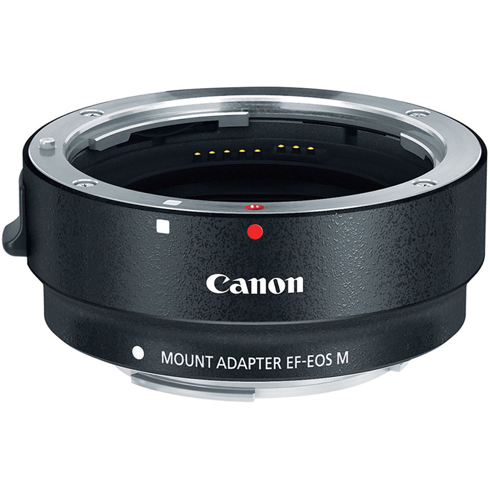 Canon EF-M Lens Adapter for Canon EF / EF-S Lenses 6098B002 -  Accessory Bundle