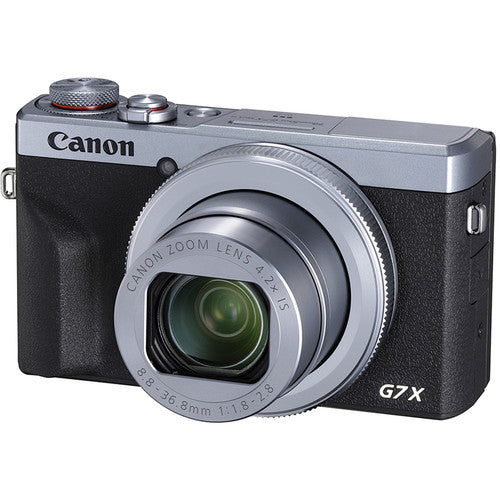 Canon PowerShot G7 X Mark III Digital Camera (Silver) - 3638C001