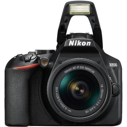 Nikon D3500 24.2MP DSLR Camera with AF-P DX 18-55mm + 70-300mm VR Lenses