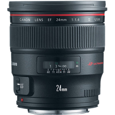 Canon EF 24mm f/1.4L II USM Autofocus Lens - 2750B002