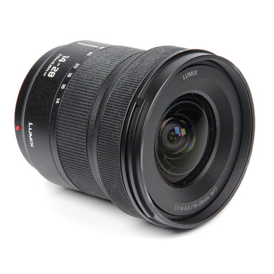 Panasonic Lumix 14-28mm f/4-5.6 MACRO Lens (Leica L) - 7PC Accessory Bundle