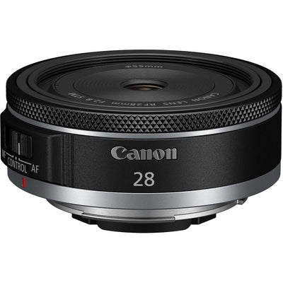 Canon RF 28mm f/2.8 STM Lens (Canon RF) 6128C002 - 10PC Accessory Bundle