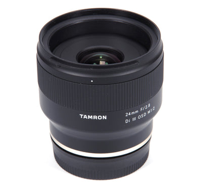 Tamron 24mm f/2.8 Di III OSD M 1:2 Lens for Sony E F051 - 7PC Accessory Bundle