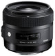 Sigma 30mm f/1.4 DC HSM Art Lens for Nikon F - 301-306 Sigma