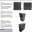 Ready Covers EZ Vented Radiator Protective Heating Connect Cover (10, Charcoal)