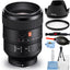 Sony FE 100mm f/2.8 STF GM OSS Lens SEL100F28GM - Essential UV Filter Bundle