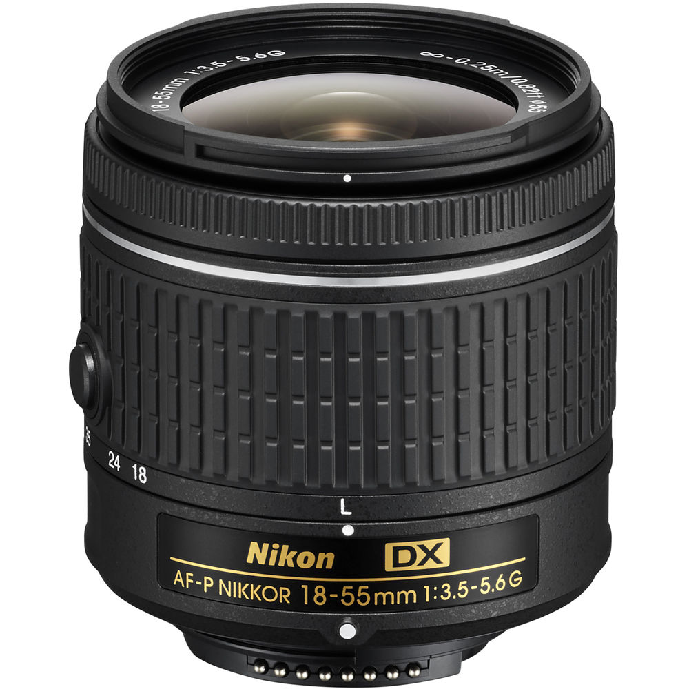 Nikon AF-P DX NIKKOR 18-55mm f/3.5-5.6G Lens 20060 - New in White Box